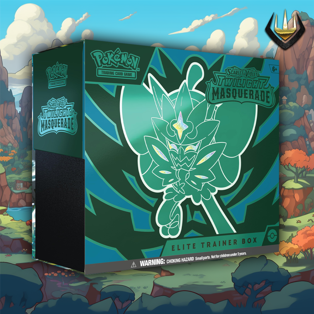 Twilight Masquerade Pokemon ETB Elite Trainer Box Twilight Masquerade Pokemon ETB Elite Trainer Box