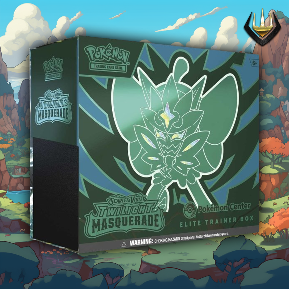 Twilight Masquerade Pokemon ETB Elite Trainer Box [Pokemon Center Version]