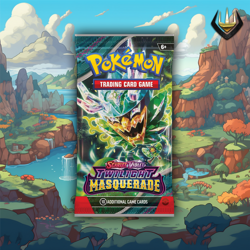 Twilight Masquerade Pokemon Booster Pack [Random Art]