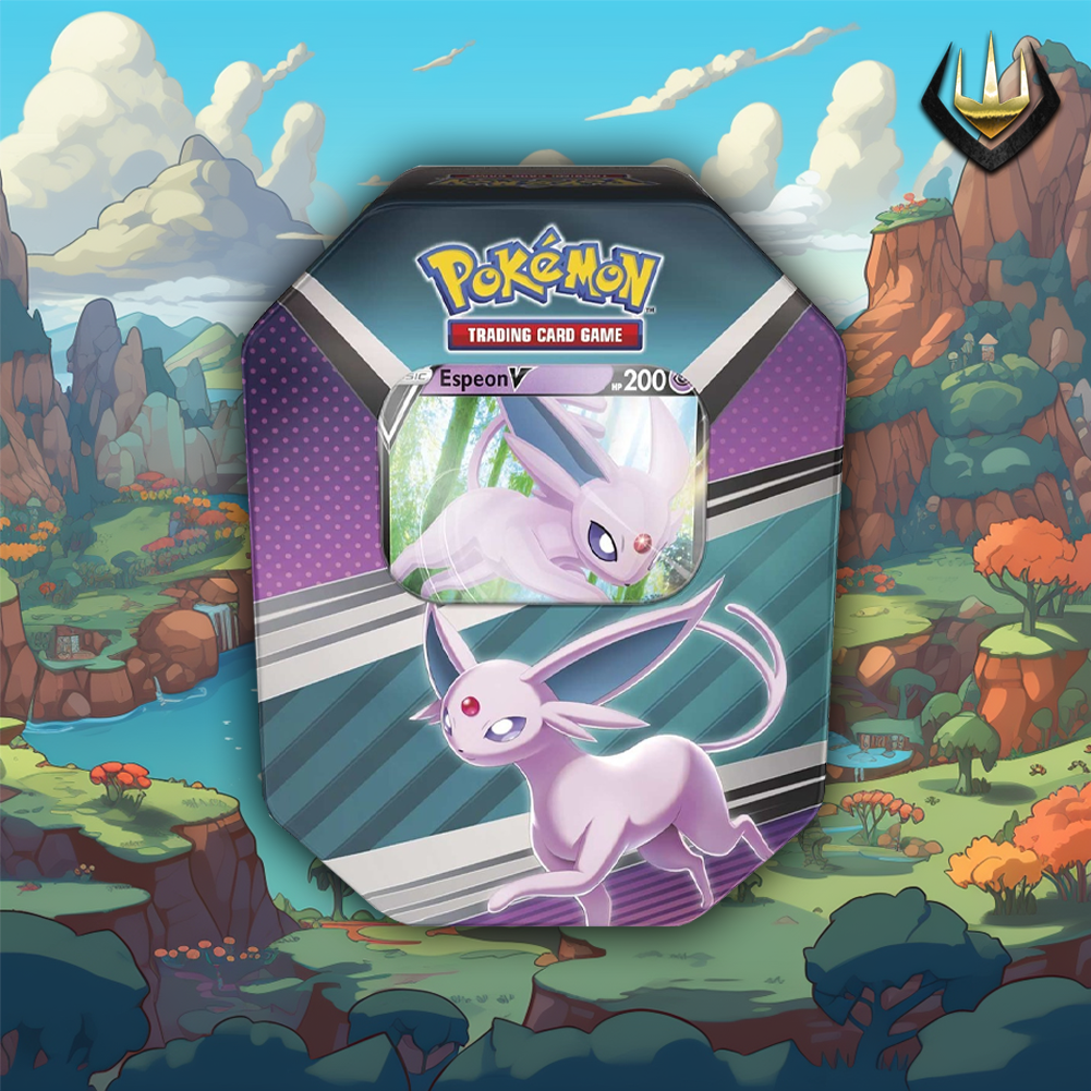 V Heroes Pokemon Display Tin [Espeon V]