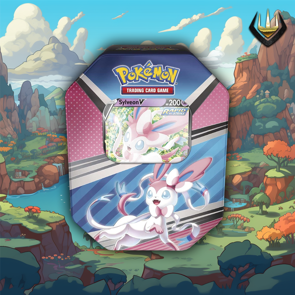 V Heroes Pokemon Display Tin [Sylveon V]