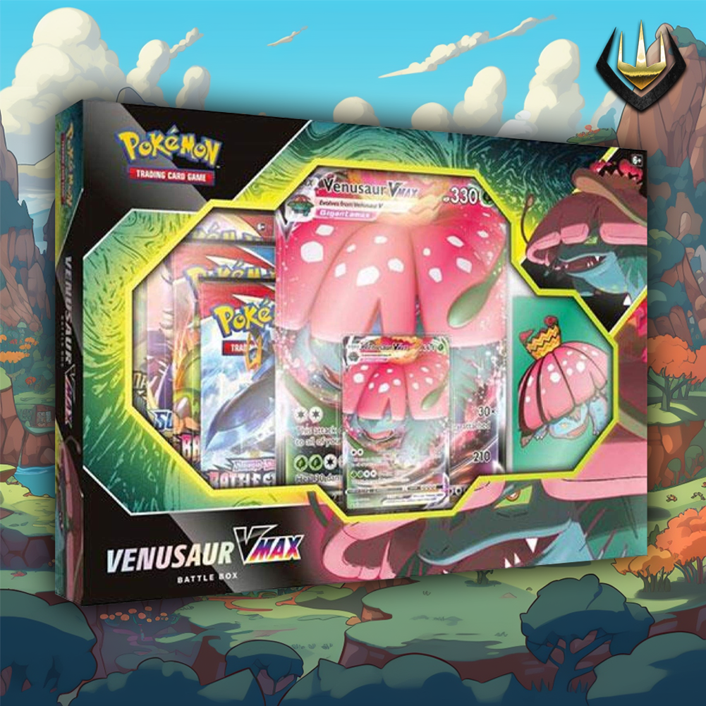 Venusaur VMAX Pokemon Battle Box