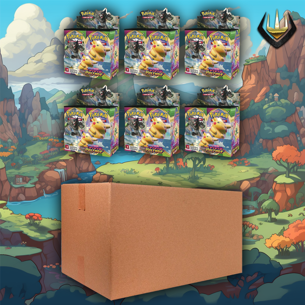 Vivid Voltage Pokemon Sealed Case [6 Booster Boxes/Case]