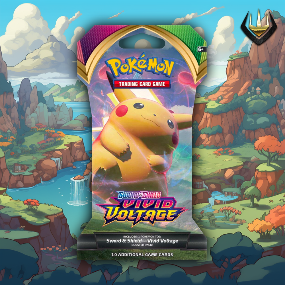 Vivid Voltage Pokémon Sleeved Booster