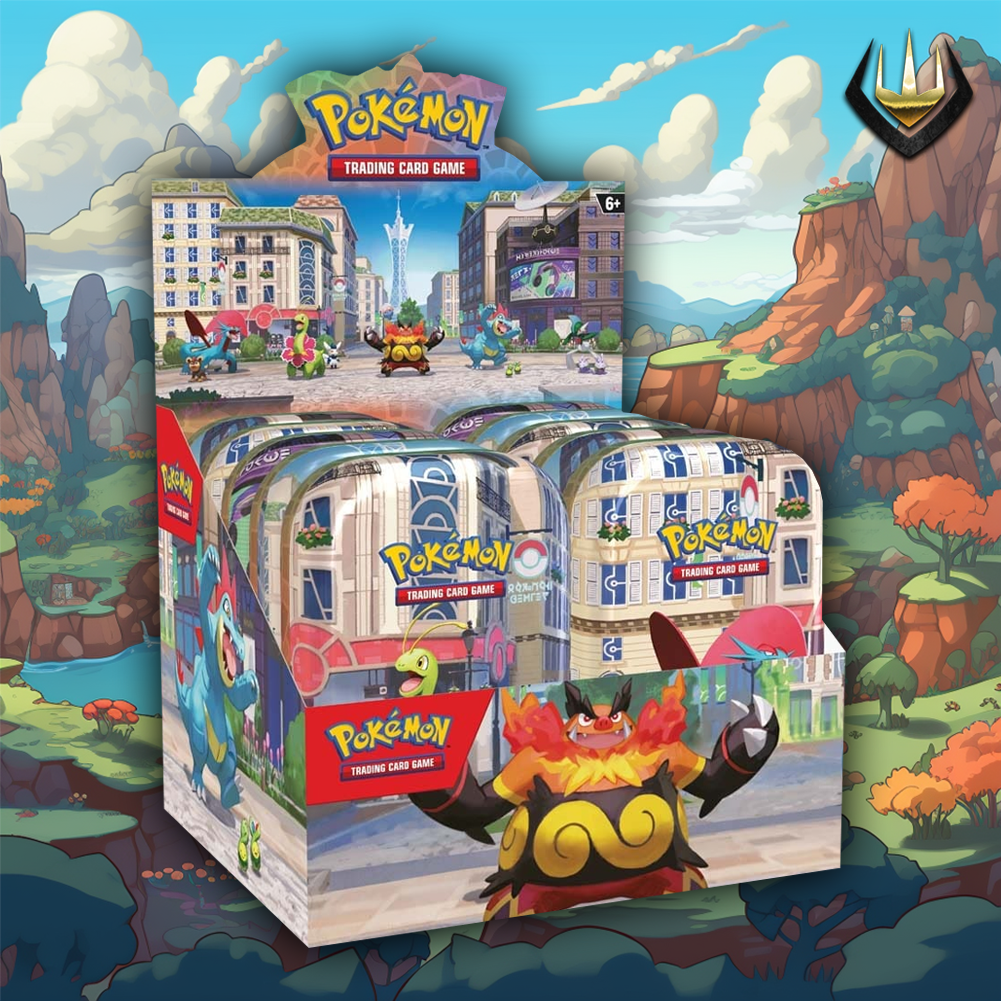 Luminose City Pokemon Mini Tin Sealed Display Box [8 Mini Tins]