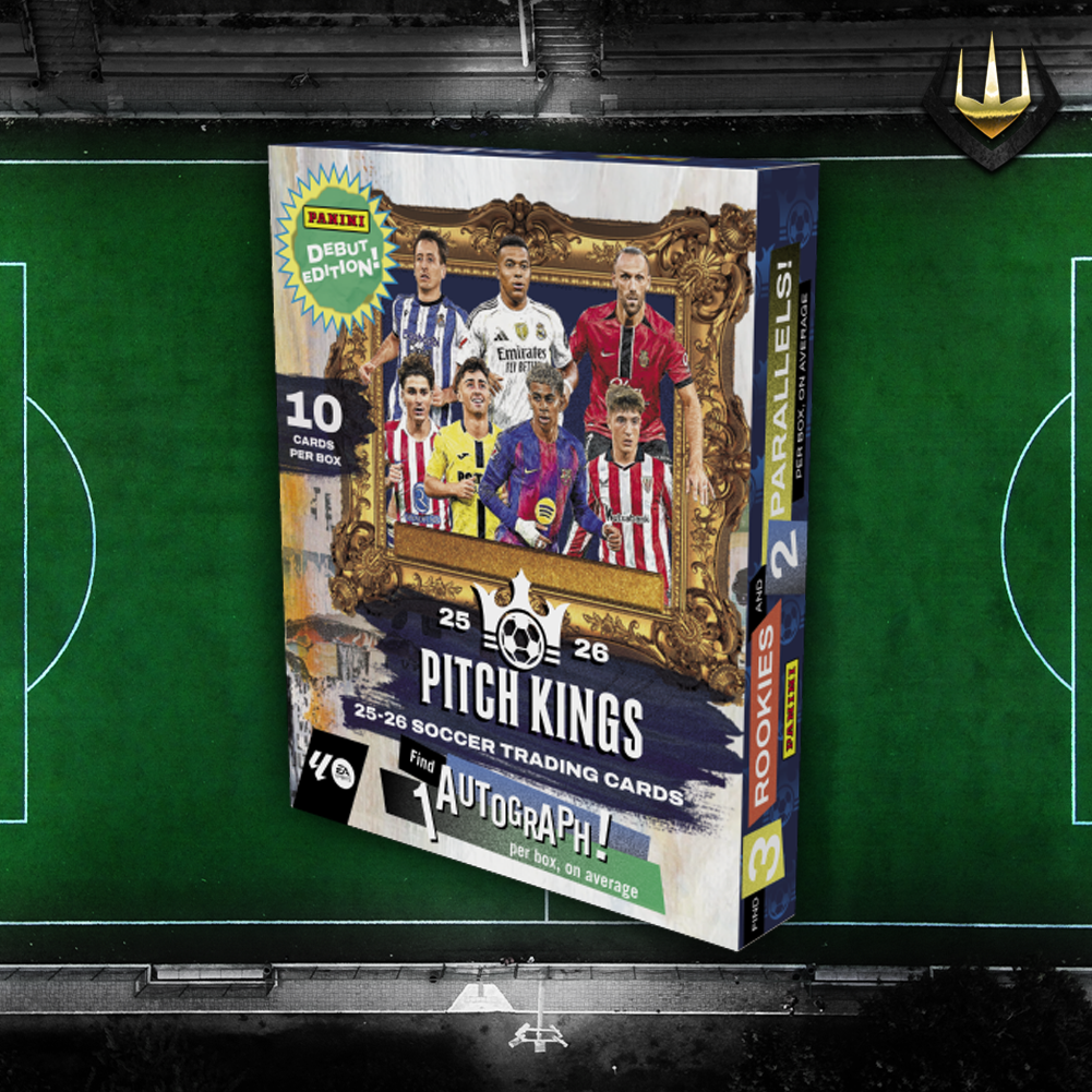 2025-26 Panini Pitch Kings Soccer International Hobby Box