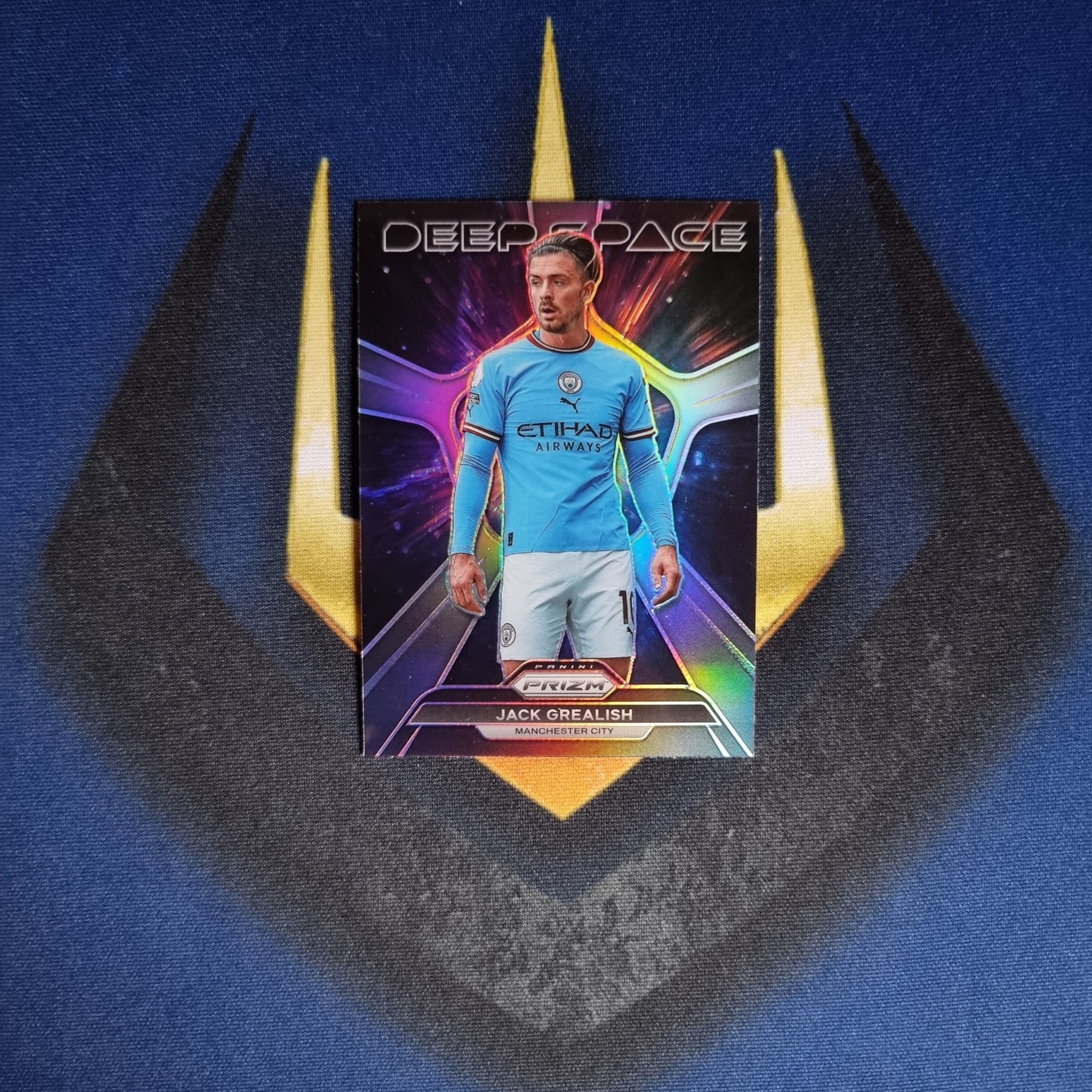 Jack Grealish 2022-23 Panini Prizm EPL Deep Space Manchester City