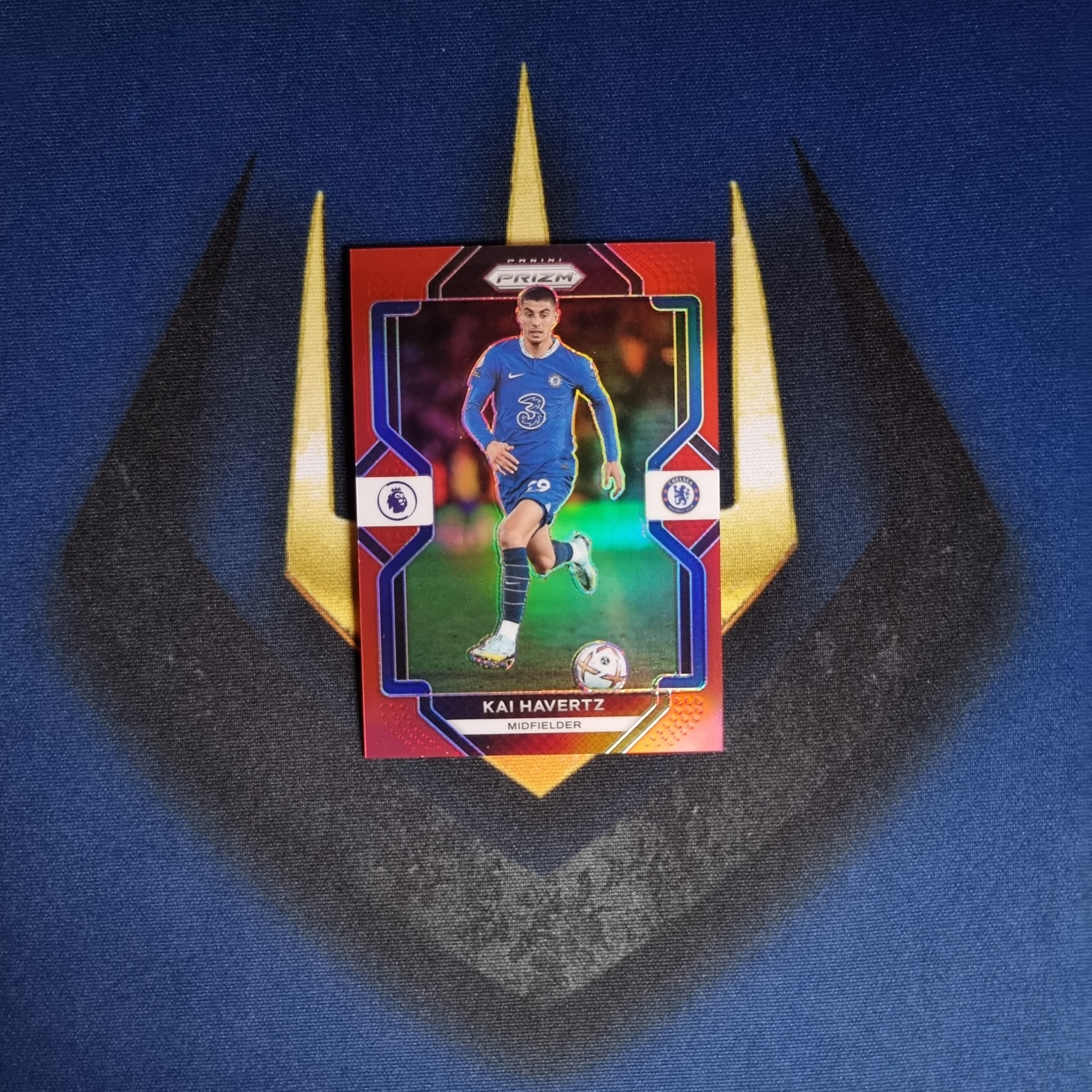 Kai Havertz 2022-23 Panini Prizm EPL Red 71/149 Chelsea FC