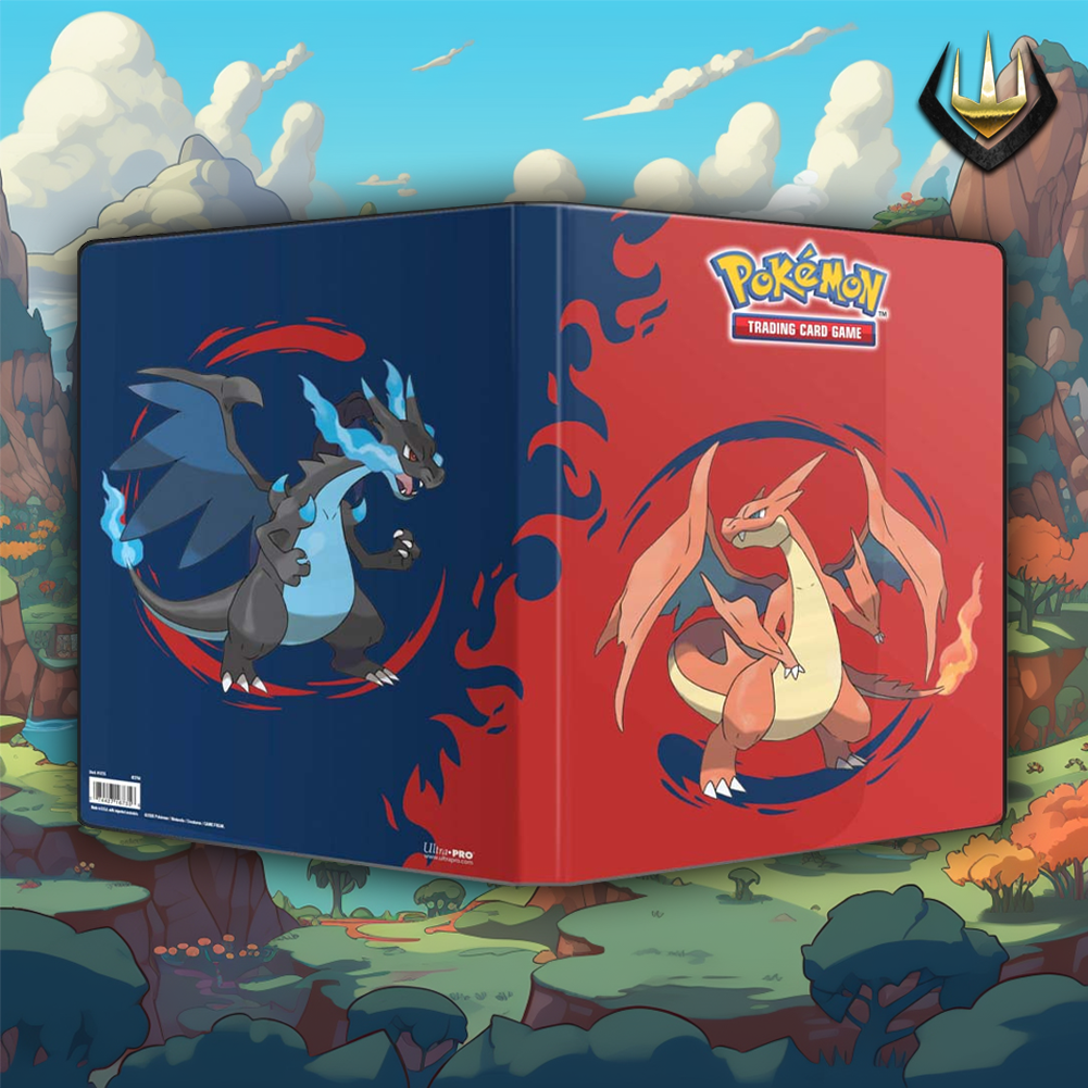 ULTRA PRO Pokémon Mega Charizard X & Mega Charizard Y 9-Pocket Portfolio
