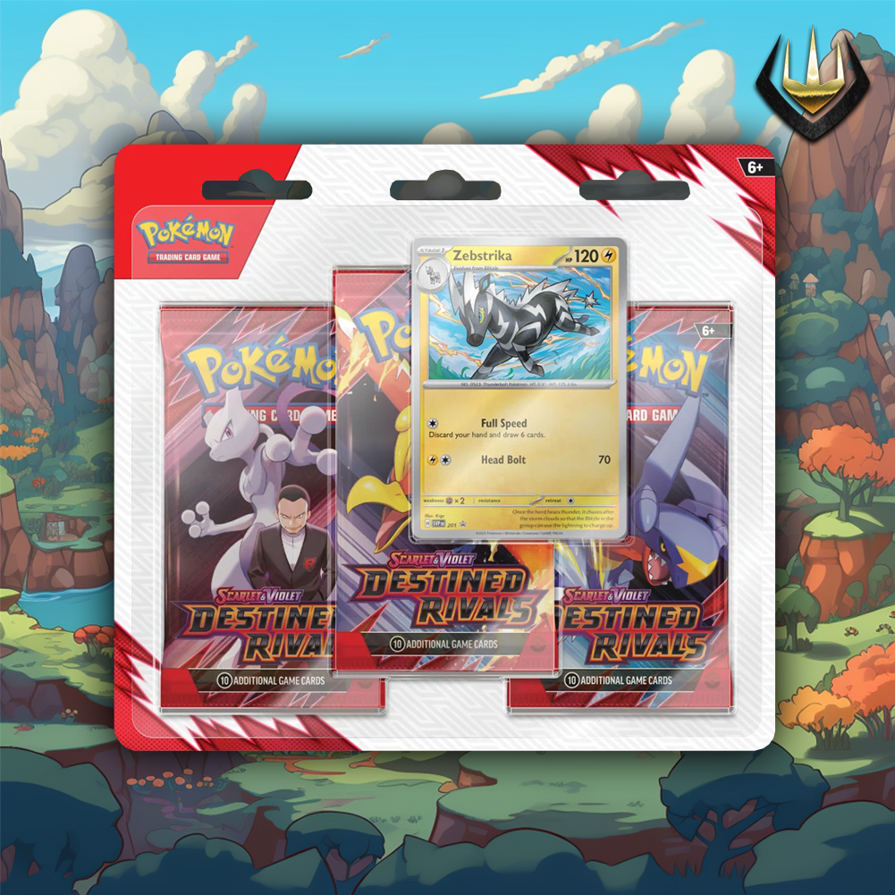 Destined Rivals Pokemon Blister Pack [3 Packs]