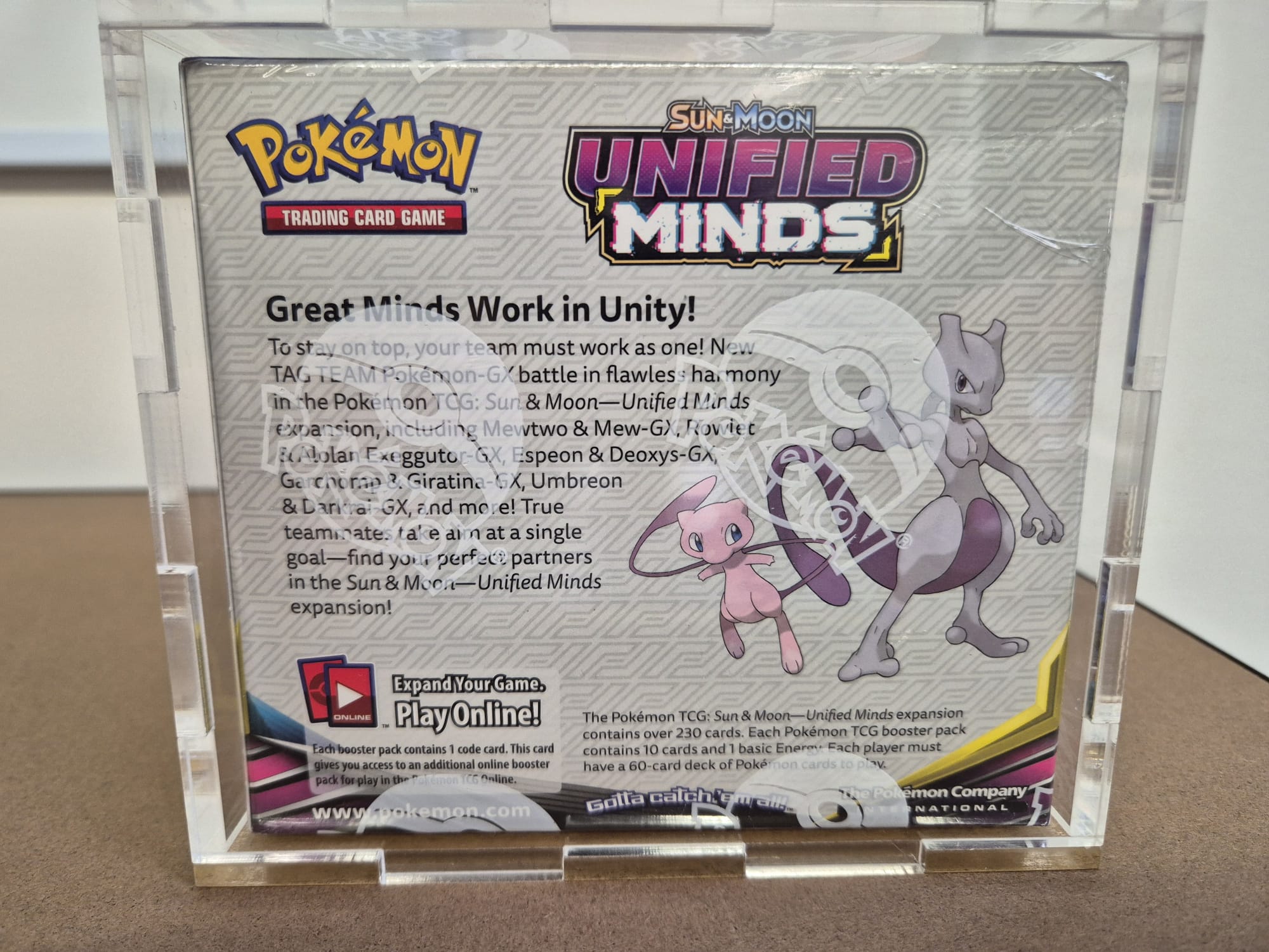 Unified Minds Pokemon Booster Box Unified Minds Pokemon Booster Box