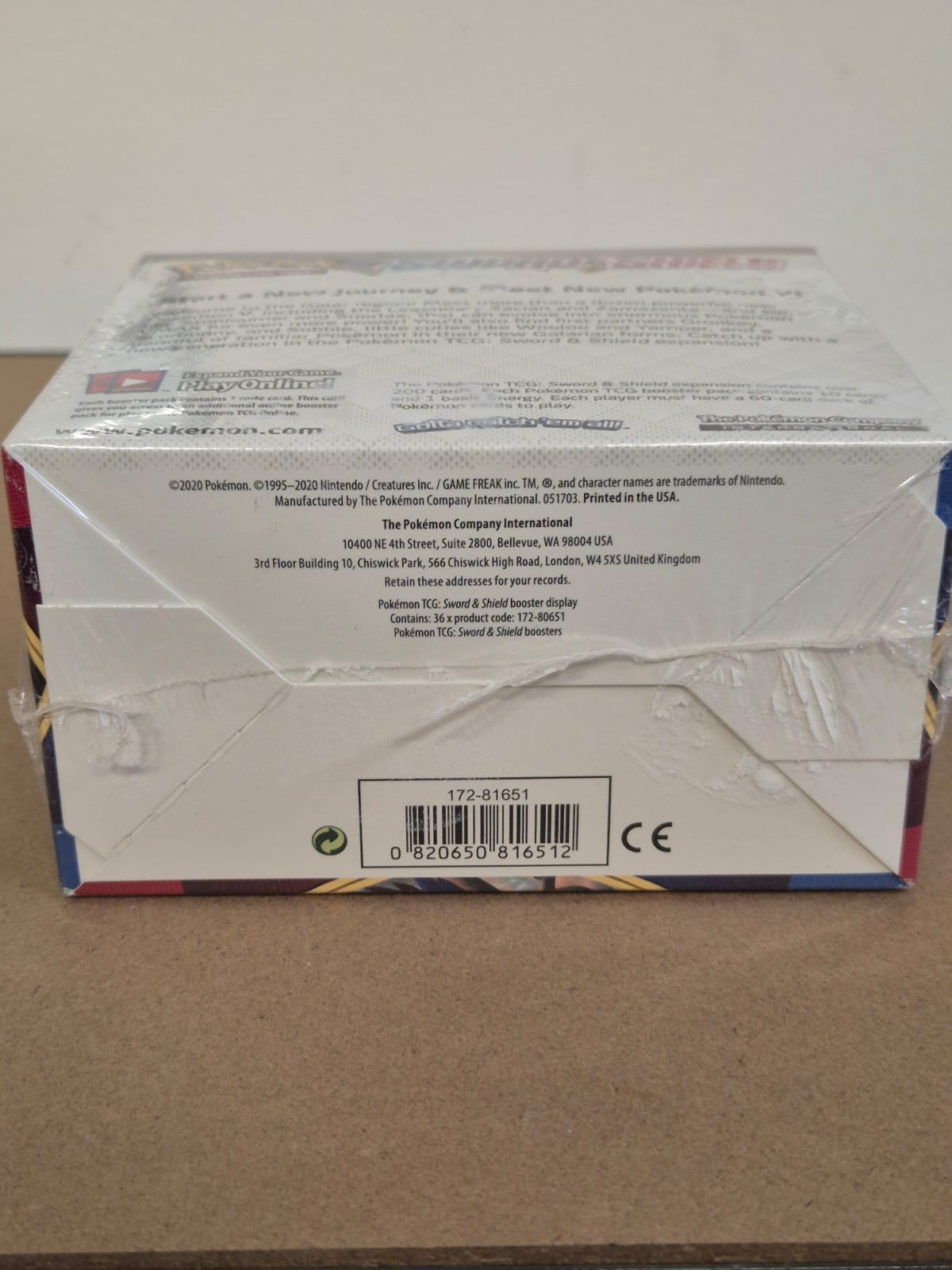 Sword & Shield Pokemon Booster Box