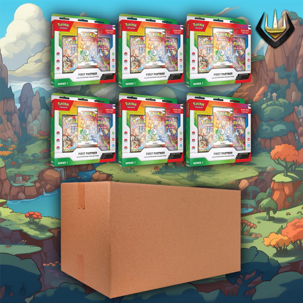 Pokémon First Partner Illustration Collection Box [Series 1] [6 Boxes/Case]