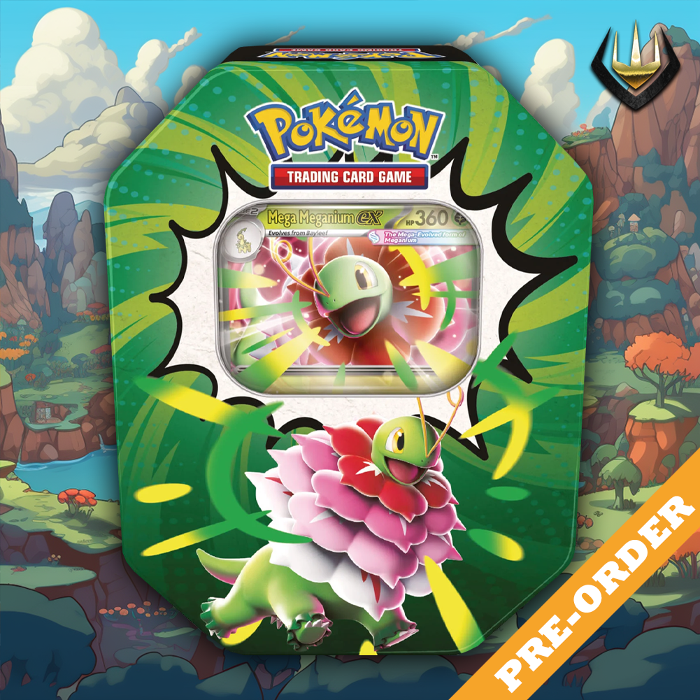 Ascended Heroes Pokemon Collectors Tin [Mega Meganium ex] [Pre-Order 4/9]