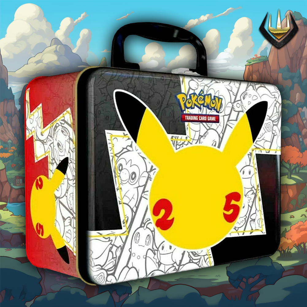 Celebrations Pokémon Collector Chest Lunch Box Tin