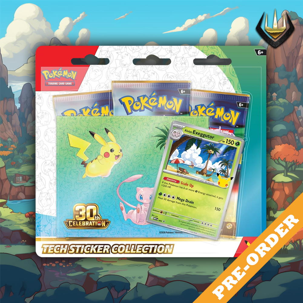 30th Celebration Pokemon Tech Sticker Collection [Exeggutor] [Pre-Order 16/9]